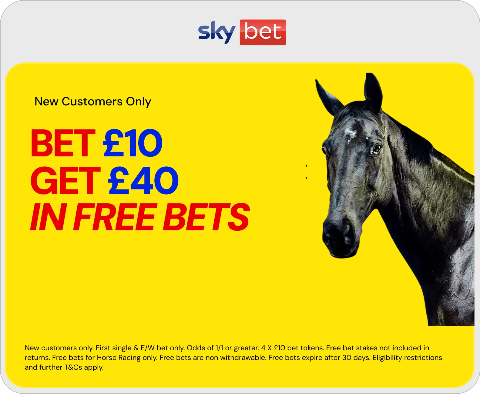 Sky Bet offer. 18+, terms apply.