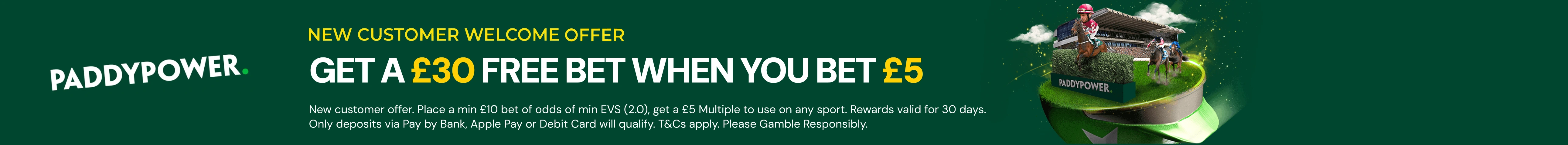 Paddy Power racing offer